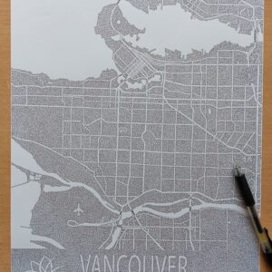 City Of Vancouver with ONE LINE