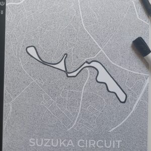 Suzuka Circuit with ONE LINE