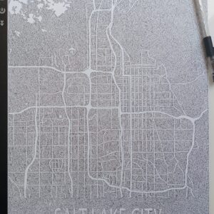 Salt Lake City with ONE LINE