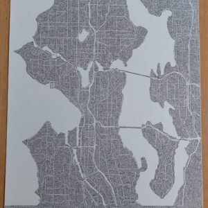 City Of Seattle with ONE LINE