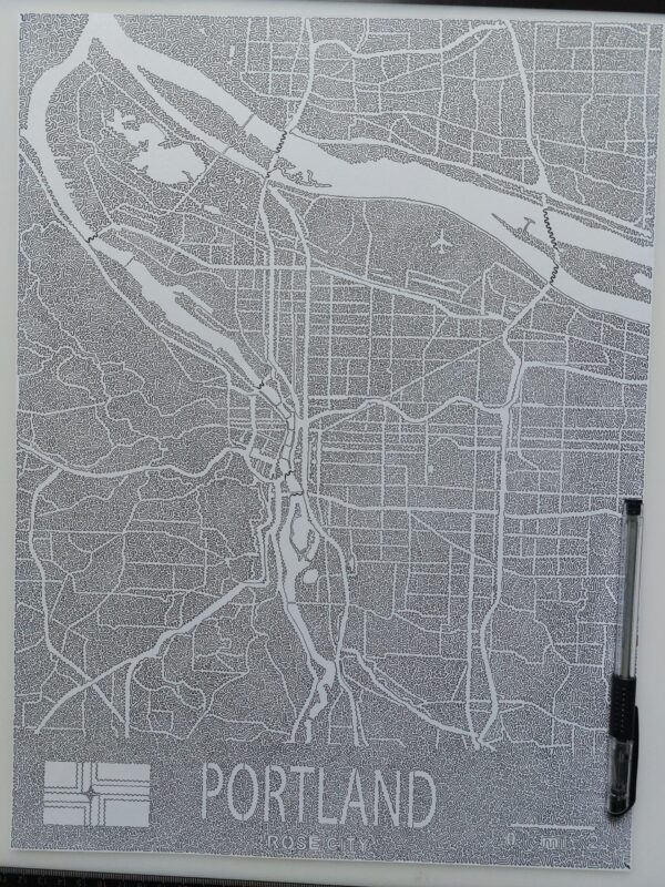 City Of Portland with ONE LINE