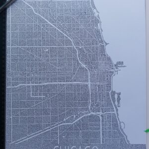 City Of Chicago with ONE LINE