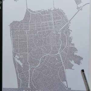 City Of San Francisco with ONE LINE