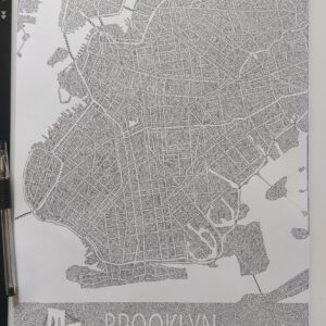 City Of New York (Brooklyn) with ONE LINE