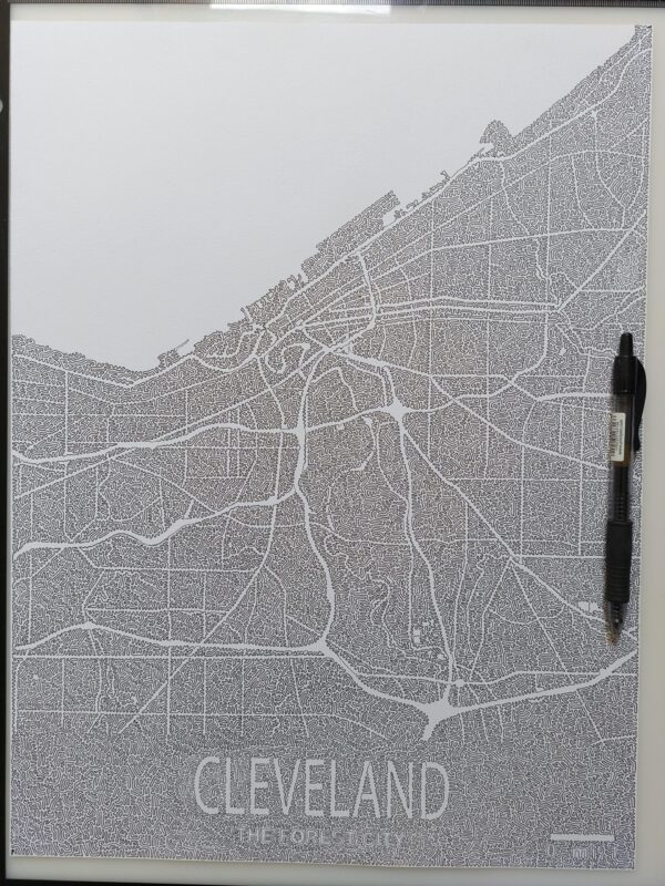 City Of Cleveland with ONE LINE