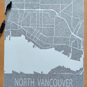 City Of North Vancouver with ONE LINE