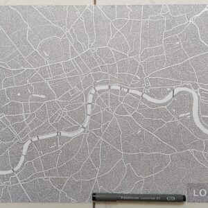 City Of London with ONE LINE