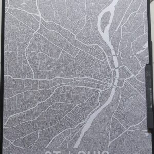 City Of St. Louis with ONE LINE