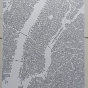 N.Y.C (Manhattan) with ONE LINE